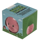Zwierzaczek z Trawiastą Fryzurą – Mini Farma w Doniczce