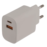 Szybki adapter ładowania USB A + USB C | Hurtownia akcesoriów GSM