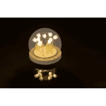 Dekoracyjna kula LED z tulipanami – ozdoba świetlna 10 cm