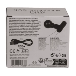 Mini pistolet do masażu USB – 3 tryby | Hurtownia gadżetów wellness