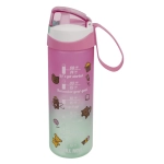 Butelka z Motywacyjną Podziałką 750 ml – Pastelowy Design | Kemis.pl