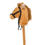 Hobby Horse Brązowy Koń 75 cm – Klasyczna Zabawa dla Małych Jeźdźców