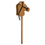 Hobby Horse Brązowy Koń 75 cm – Klasyczna Zabawa dla Małych Jeźdźców