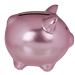 Skarbonka Błyszcząca Świnka – Ceramiczna z Zatyczką