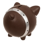 Skarbonka Ceramiczna Świnka Beczka – Z Kluczykiem