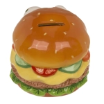 Skarbonka Burger z oczami w pudełku – zabawny prezent | Hurtownia gadżetów