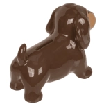 Skarbonka Jamnik Ceramiczna – Piesek na Oszczędności