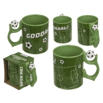 Kubek Piłkarski z Obrotową Piłką – Gadżet Sensoryczny