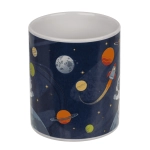 Kubek kosmiczny 320 ml – rakieta i astronauta w galaktyce | Hurtownia gadżetów
