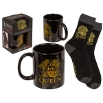 Zestaw Prezentowy Queen – Kubek i Skarpetki dla Fana Rocka
