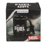 Kubek FUEL – ceramiczny kubek w kształcie beczki z pistoletem | Hurtownia prezentów i gadżetów