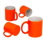 Kubek Neonowy Pomarańczowy – stylowy kubek z ceramiki | Hurtownia gadżetów i prezentów