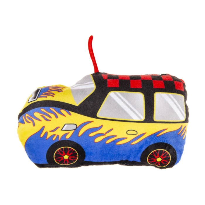Pluszowe Autko – Miękka Zabawka Samochód dla Dzieci