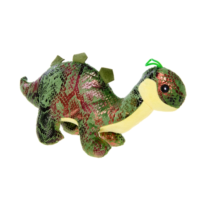 Pluszowy Dinozaur Błyszczący 30 cm – kolorowa maskotka | Hurtownia zabawek