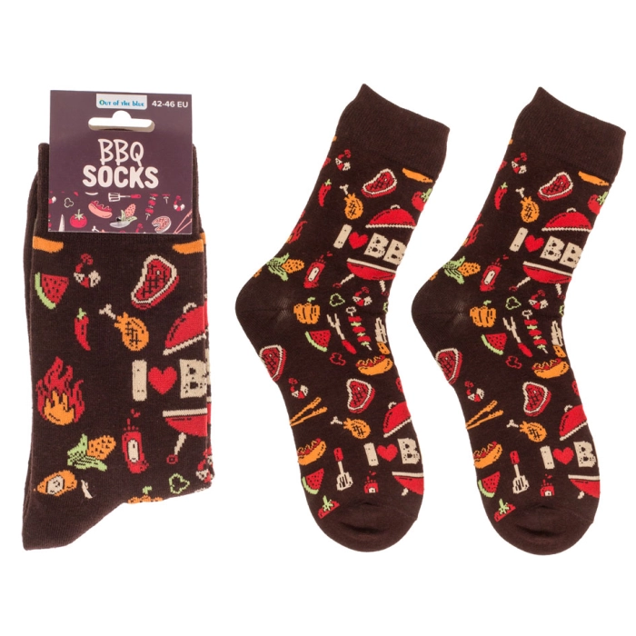 Skarpetki BBQ (rozmiar 42–46) – Must-Have dla Mistrzów Grilla
