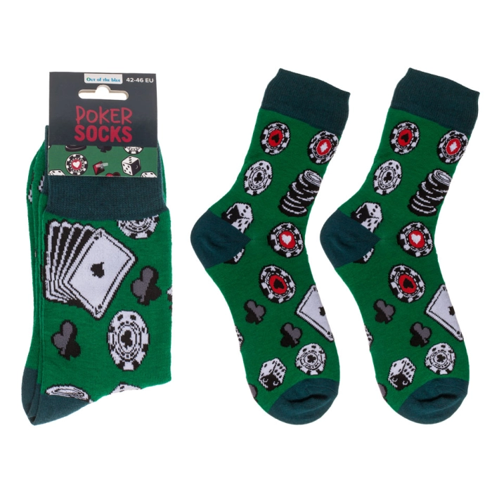 Skarpetki Pokerowe – Karta na Stole, Styl na Nodze