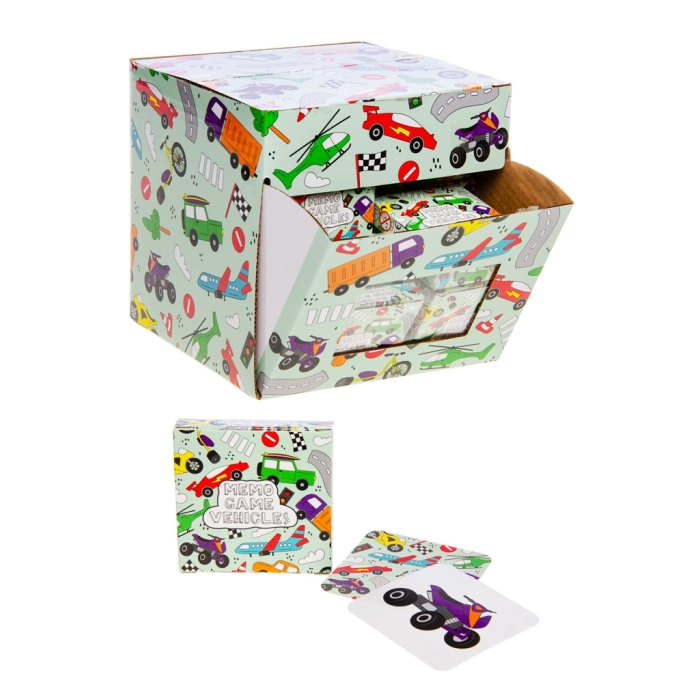 Mini Gra Memo – Pojazdy na Start