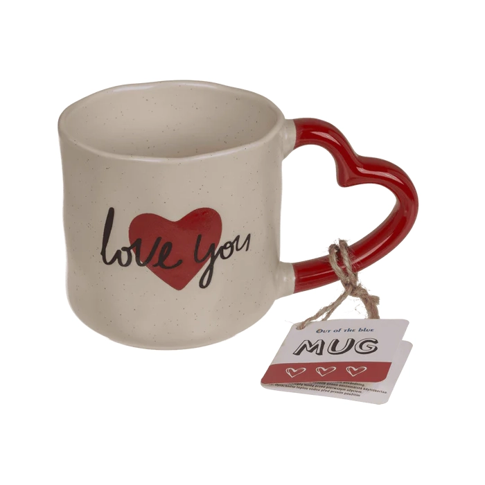 Kubek Love z Uchwytem w Kształcie Serca