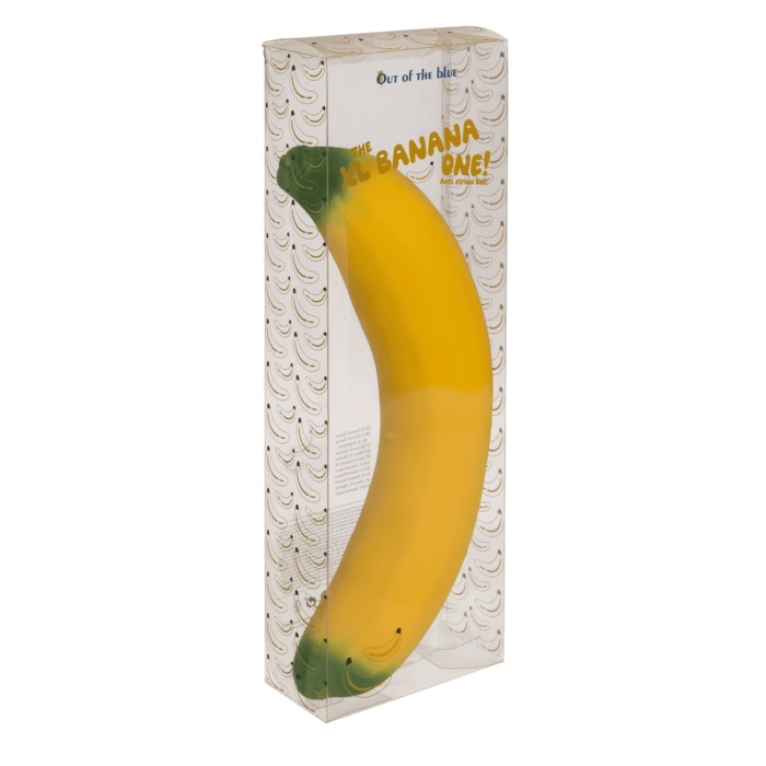 Gigantyczny Gniotek Banan XL 40 cm – Śmieszny Prezent Antystresowy | Gadżety | Kemis.pl