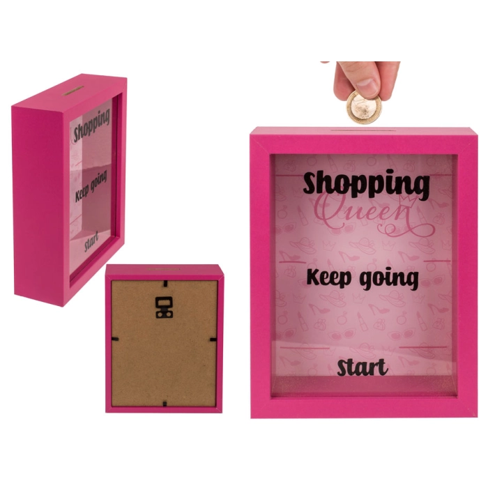 Shopping queen - money box