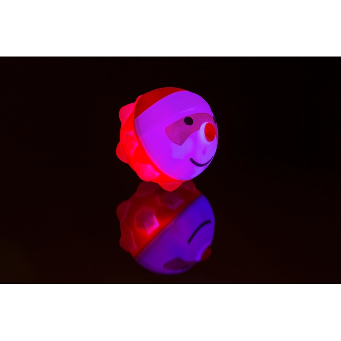 Świąteczna Piłka LED Antystresowa – Mikołaj, Renifer, Bałwanek | Hurtownia Zabawek Kemis.pl