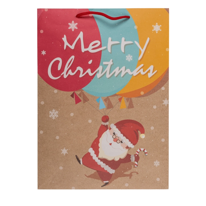 Świąteczna Torba Prezentowa Joyful Season – Papierowe Torebki z Motywem Bożonarodzeniowym | Hurtownia Prezentów Kemis.pl