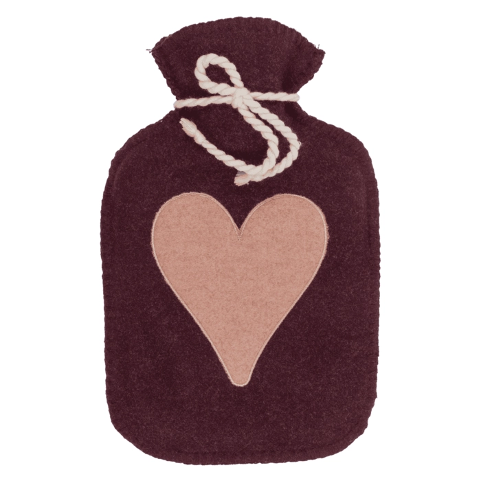 Termofor z Pokrowcem i Sercem – Ciepły Prezent na Zimę | Hurtownia Upominków Kemis.pl