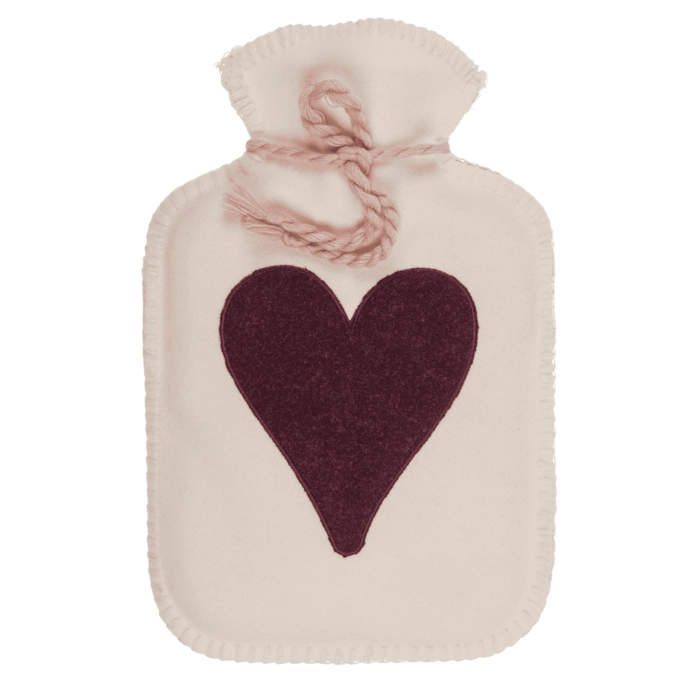 Termofor z Pokrowcem i Sercem – Ciepły Prezent na Zimę | Hurtownia Upominków Kemis.pl