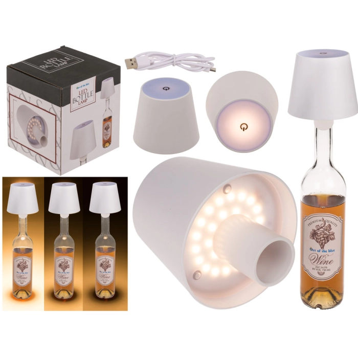 Lampa na Butelkę LED – Zrób z Butelki Designerską Ozdobę