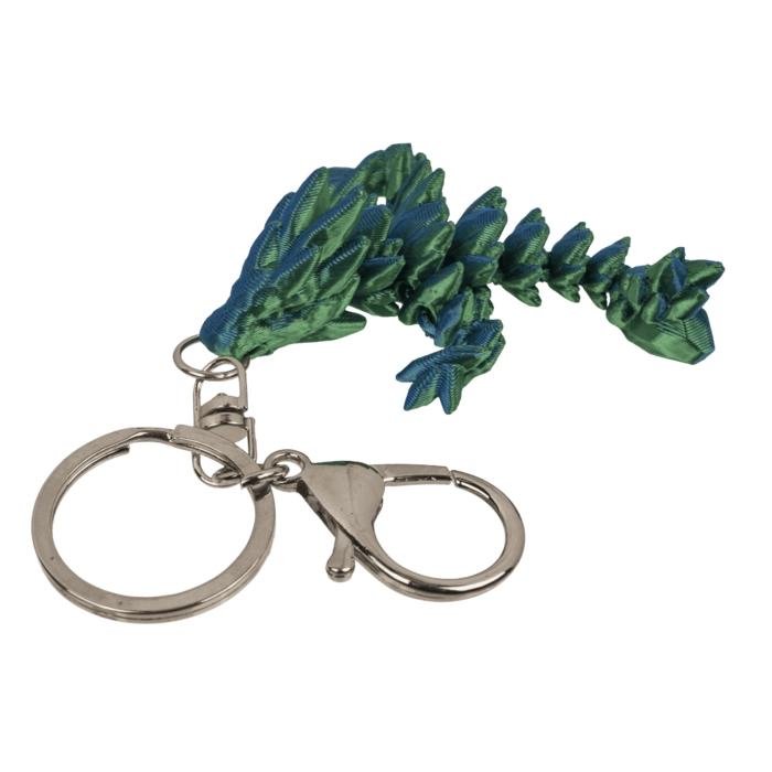 Metalowy Brelok Smok i Rekin 3D – Fantastyczny Gadżet | Hurtownia Kemis.pl