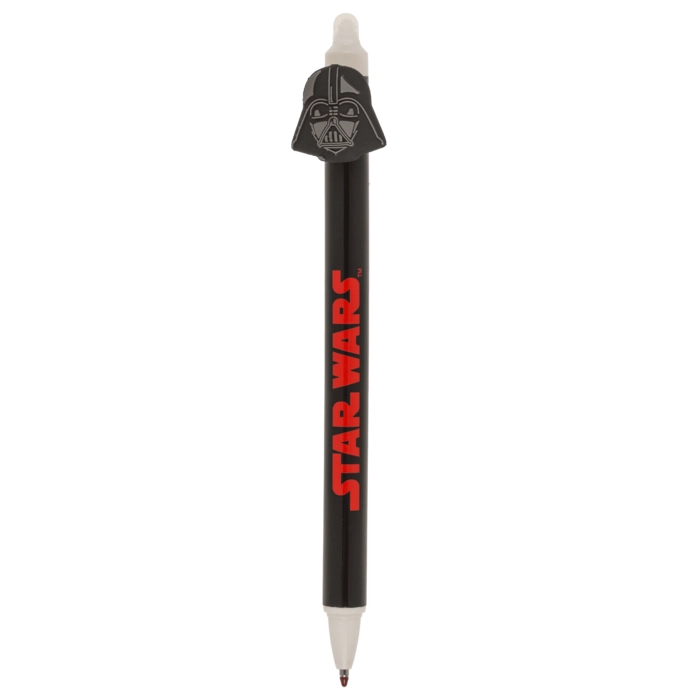 Zmazywalny długopis Star Wars – z figurką bohatera, 15 cm