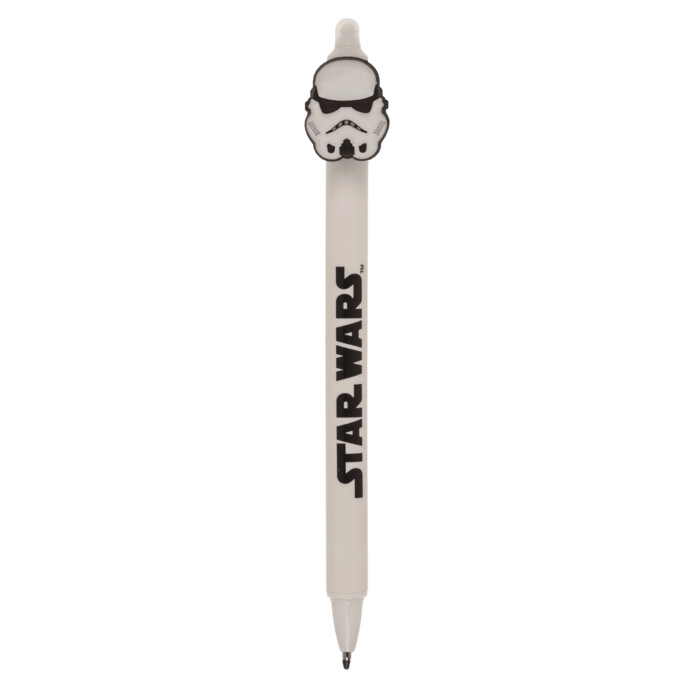 Zmazywalny długopis Star Wars – z figurką bohatera, 15 cm