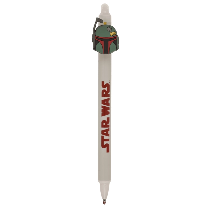 Zmazywalny długopis Star Wars – z figurką bohatera, 15 cm