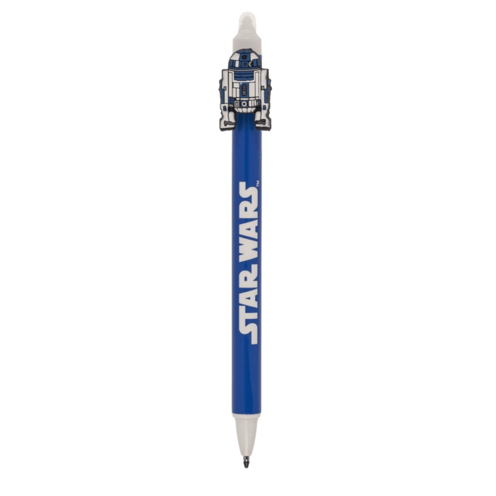 Zmazywalny długopis Star Wars – z figurką bohatera, 15 cm