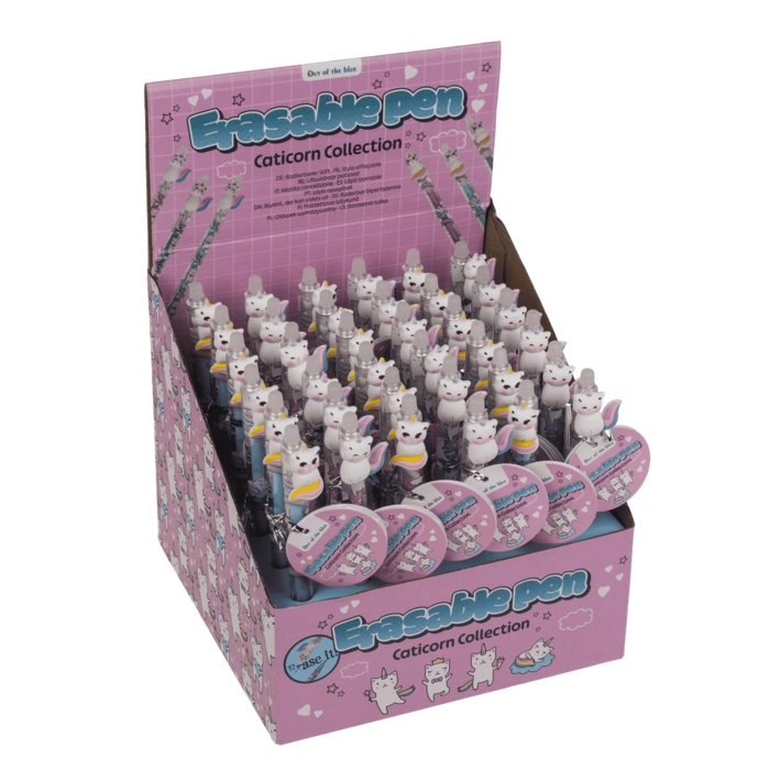 Długopis Wymazywalny Kotorożec – Magiczna Kolekcja 6 Wzorów | Artykuły Szkolne | Kemis.pl