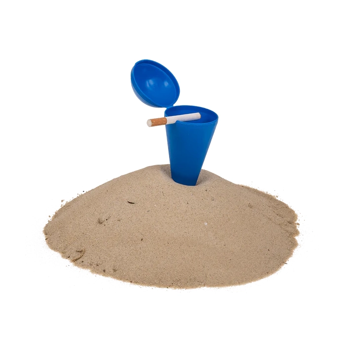 Przenośna Popielniczka Plażowa – Stożkowa z Pokrywką