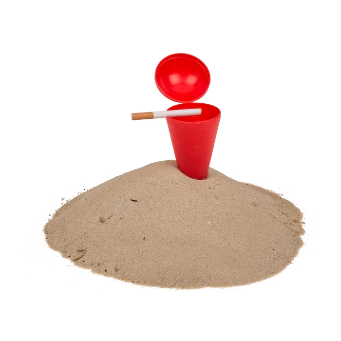 Przenośna Popielniczka Plażowa – Stożkowa z Pokrywką