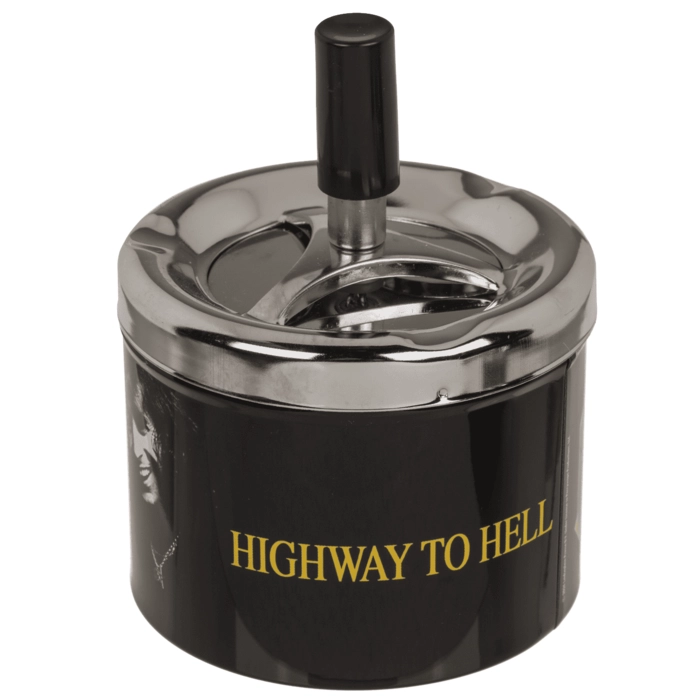 Popielniczka AC/DC z Mechanizmem Obrotowym | Oficjalny Rockowy Gadżet | Kemis.pl
