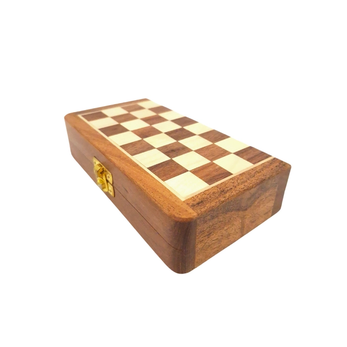 Magnetic wooden chess - kemis.pl