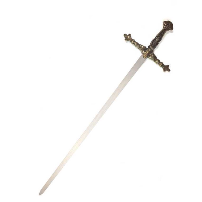 Stalowy Miecz Krzyżowca – Replika Honorowej Broni Rycerskiej (73 cm - wersja pomniejszona)