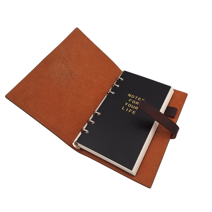 Elegancki Notes Skórzany A6 Retro Vintage – pamiętnik i notatnik | Hurtownia gadżetów