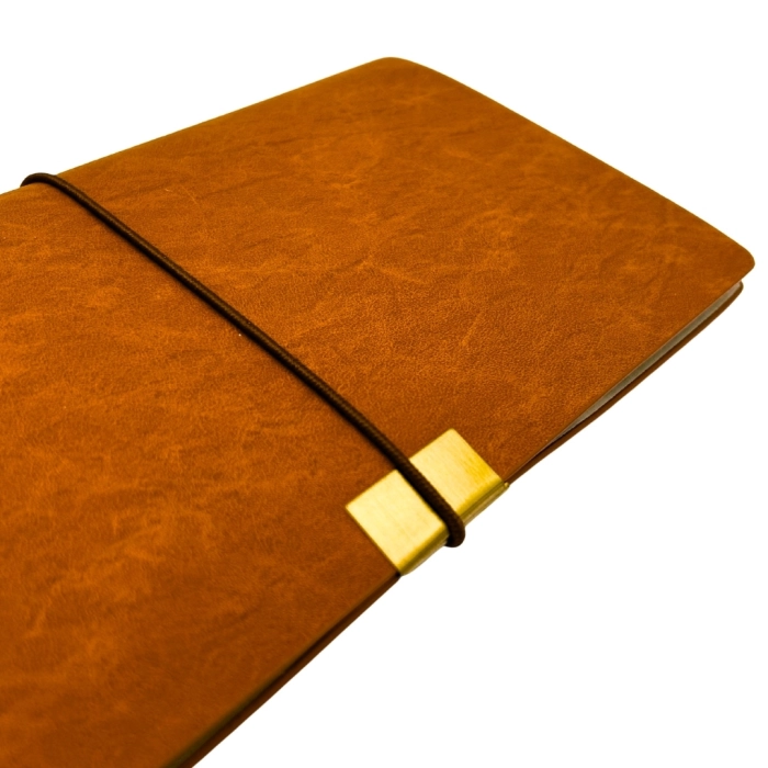 Skórzany Notes Podróżnika – Organizer z Wizytownikiem i Kieszenią