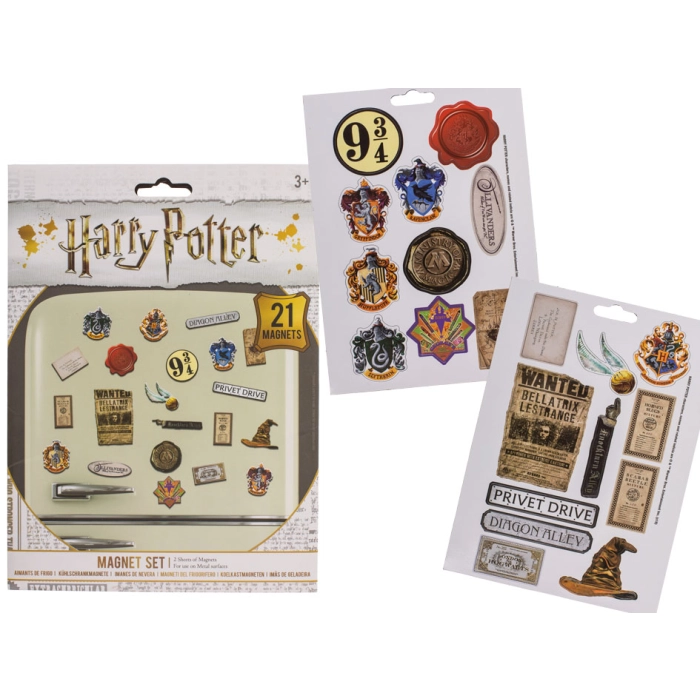 Magnesy Harry Potter 21 sztuk - produkt licencyjny