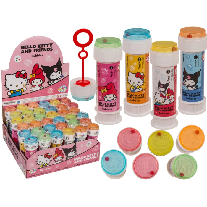 Bańki Mydlane Hello Kitty z Układanką – Produkcja Włochy