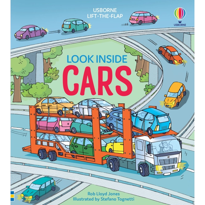 Książka Usborne - Look inside Cars