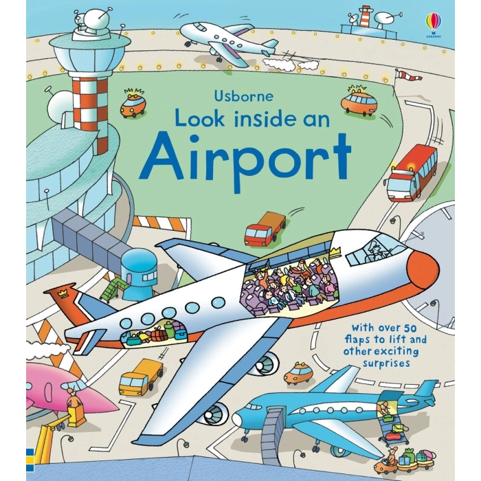 Książka Usborne - Look inside an Airport