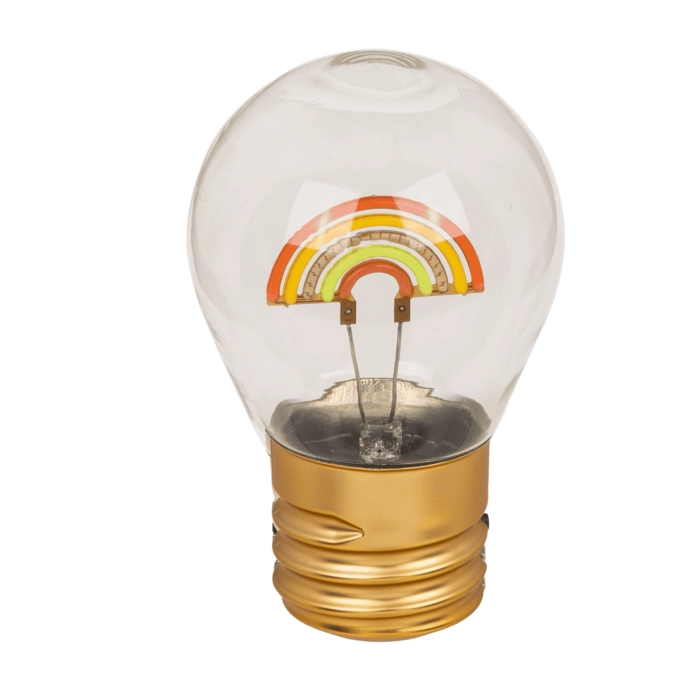Tęczowa Żarówka LED – Świeć Kolorami