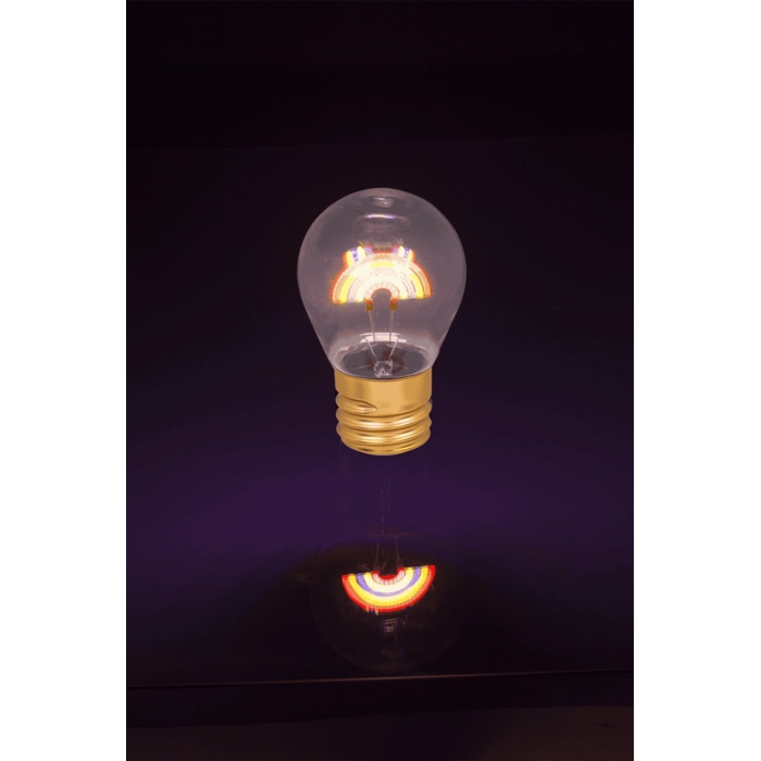 Tęczowa Żarówka LED – Świeć Kolorami