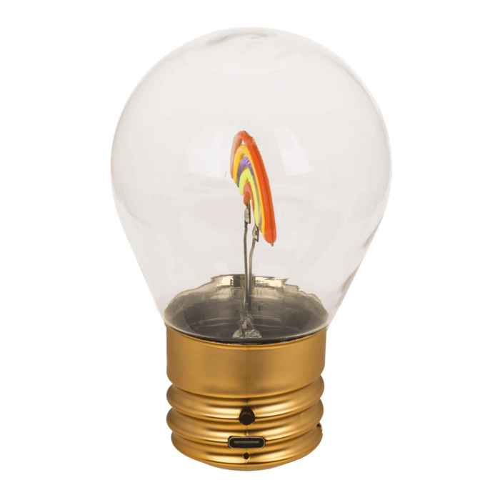 Tęczowa Żarówka LED – Świeć Kolorami