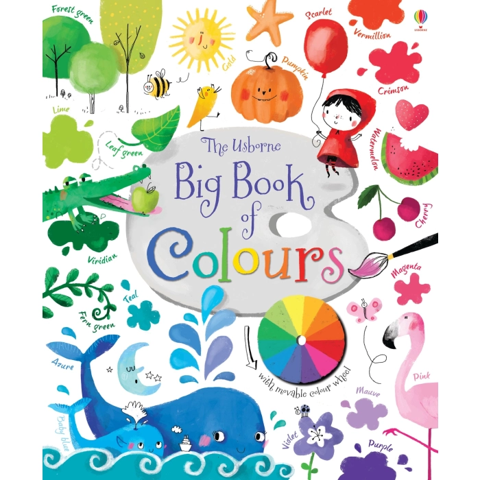 Książka Usborne - Big Boook of Colours